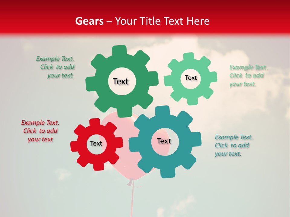 Electric Technology White PowerPoint Template