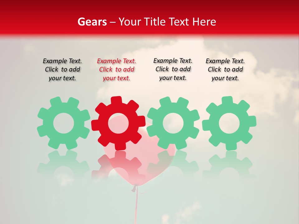 Electric Technology White PowerPoint Template