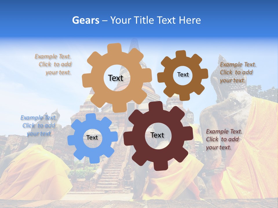 Cool Home White PowerPoint Template