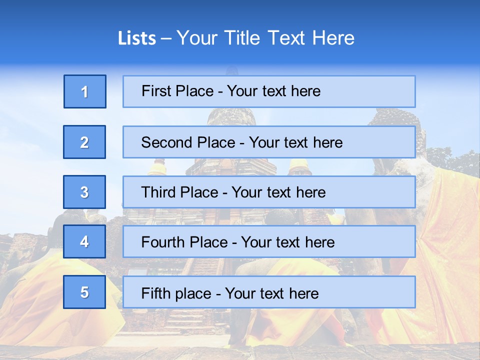 Cool Home White PowerPoint Template