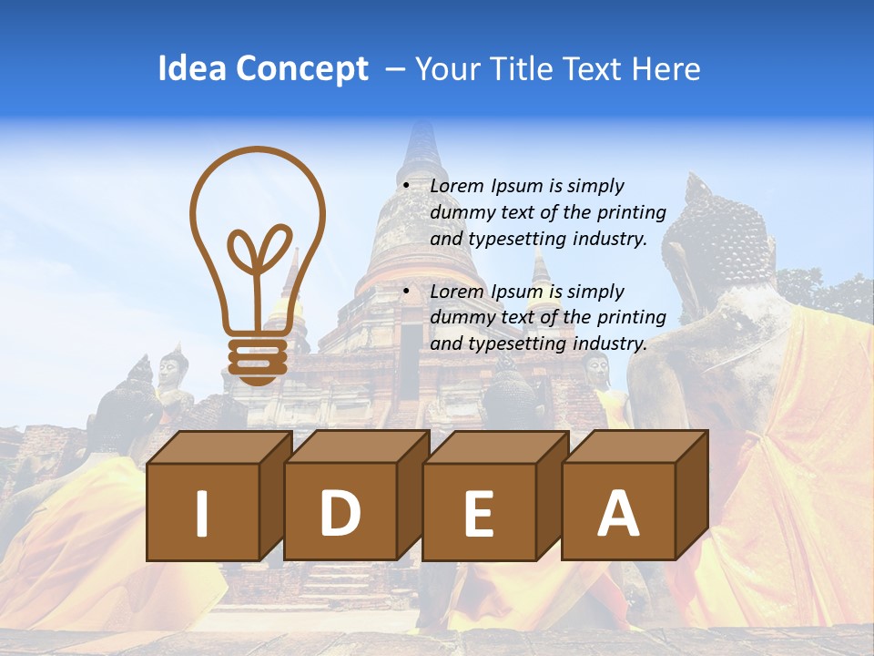 Cool Home White PowerPoint Template