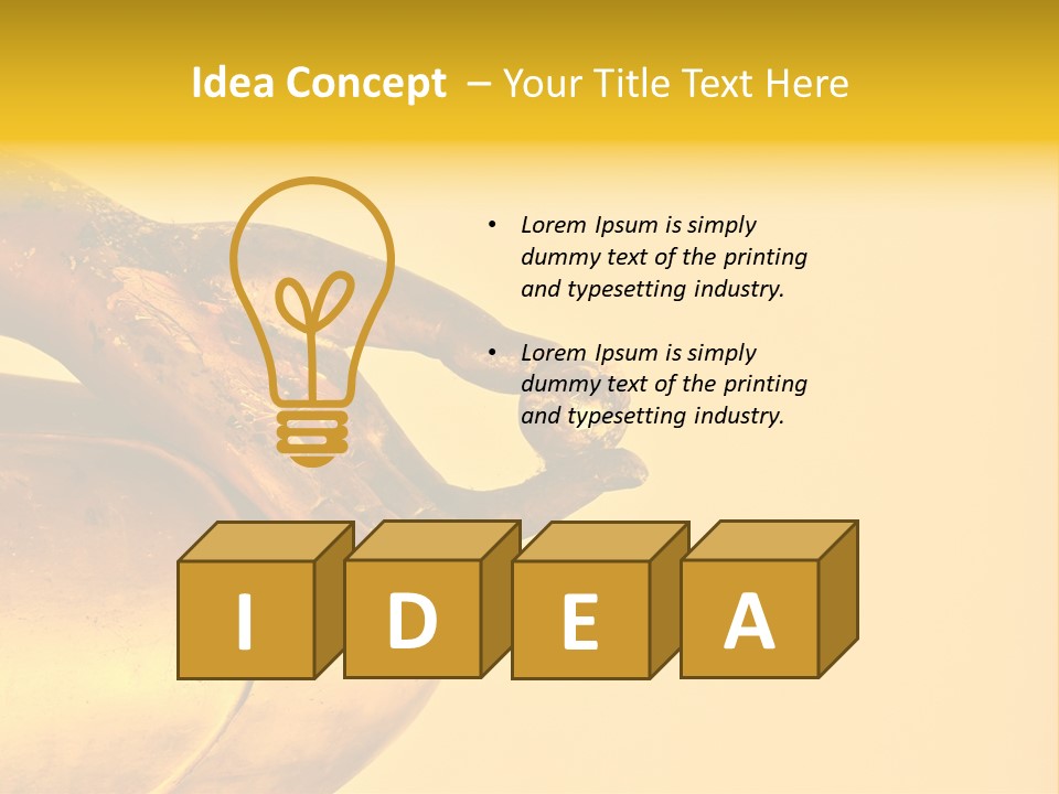 Electricity Energy Climate PowerPoint Template