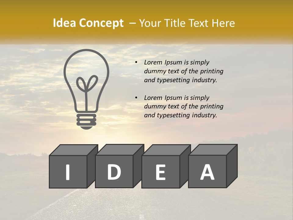 Part Supply Remote PowerPoint Template