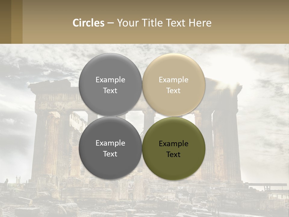 House White Heat PowerPoint Template