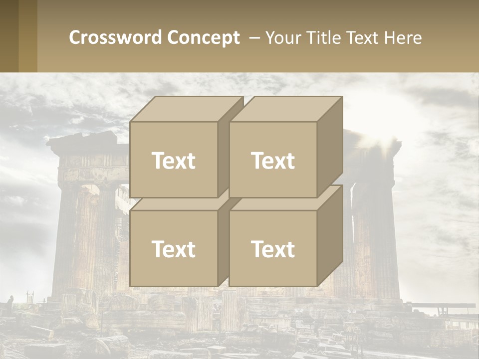 House White Heat PowerPoint Template