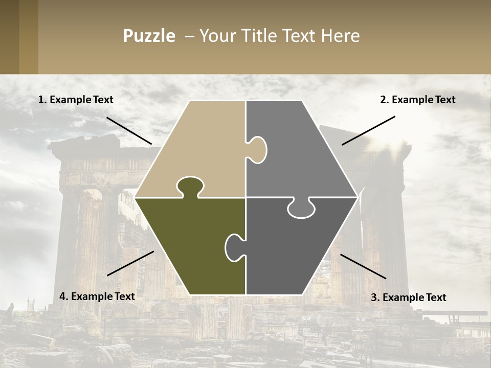 House White Heat PowerPoint Template