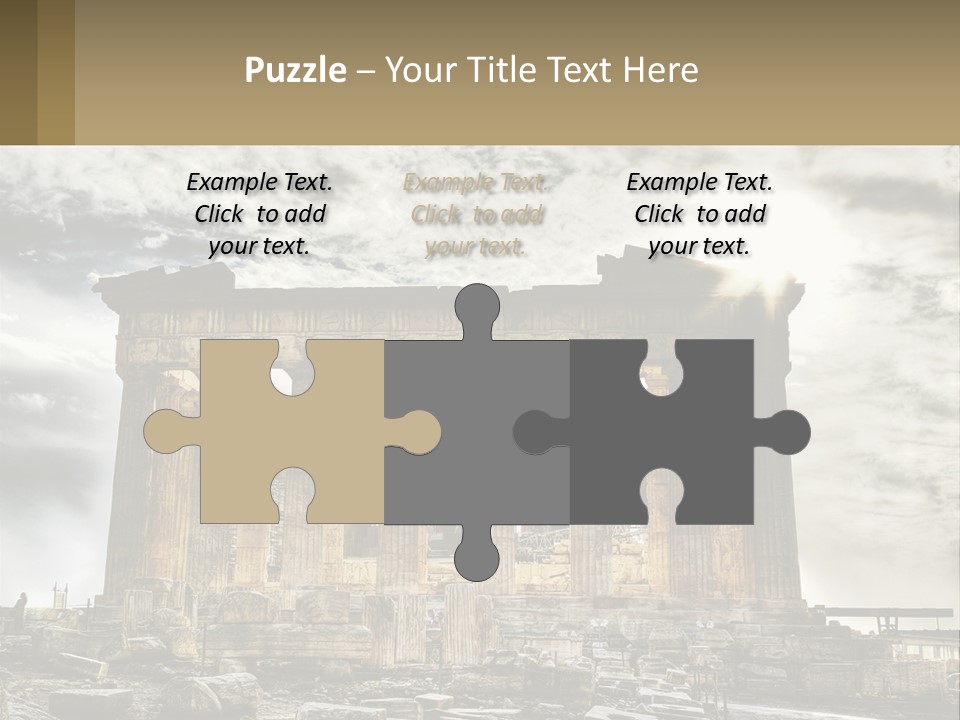 House White Heat PowerPoint Template