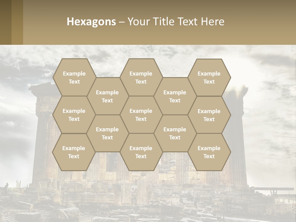 House White Heat PowerPoint Template