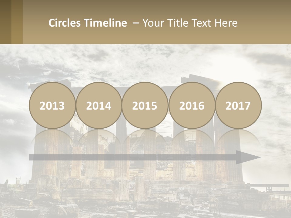 House White Heat PowerPoint Template