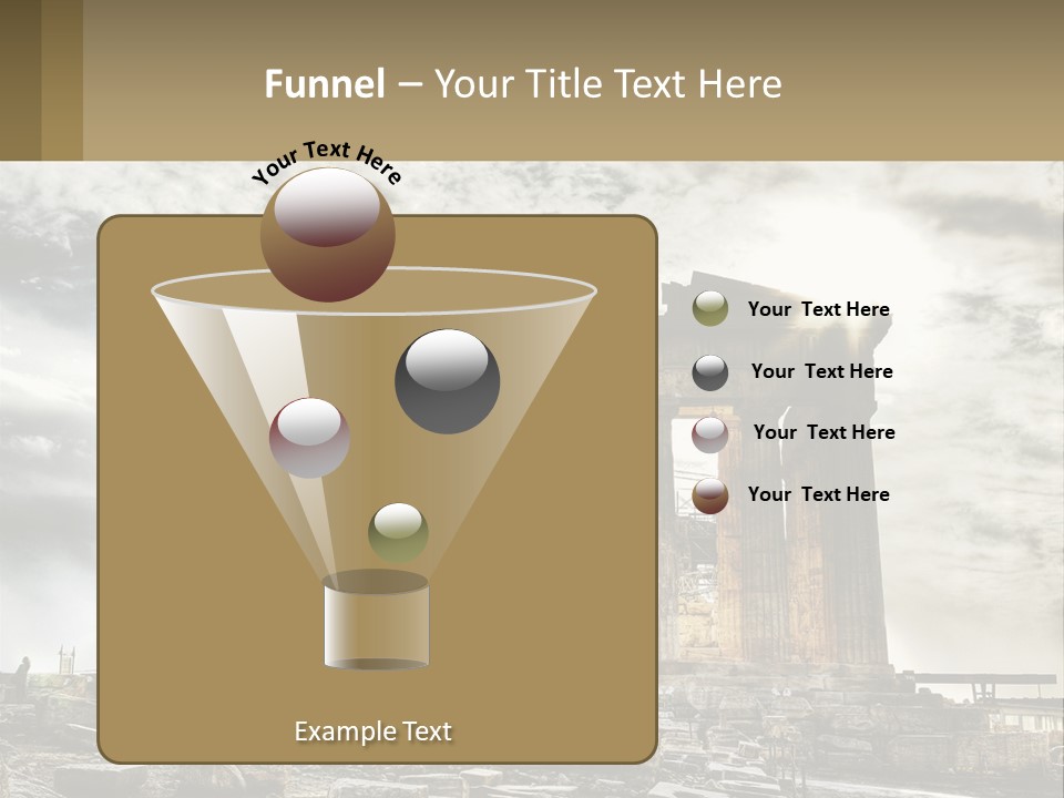 House White Heat PowerPoint Template