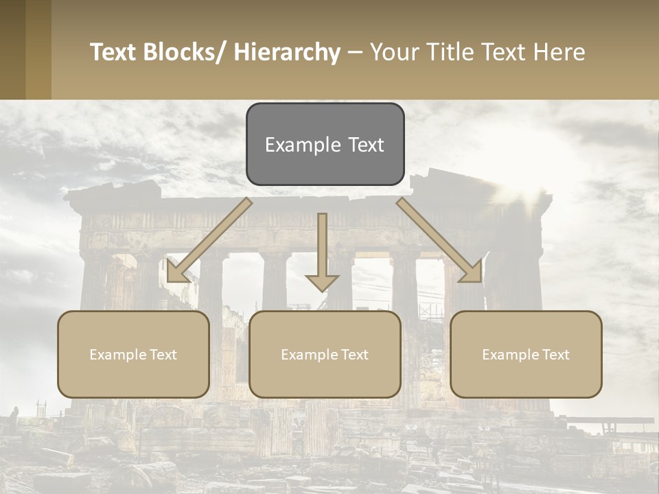 House White Heat PowerPoint Template