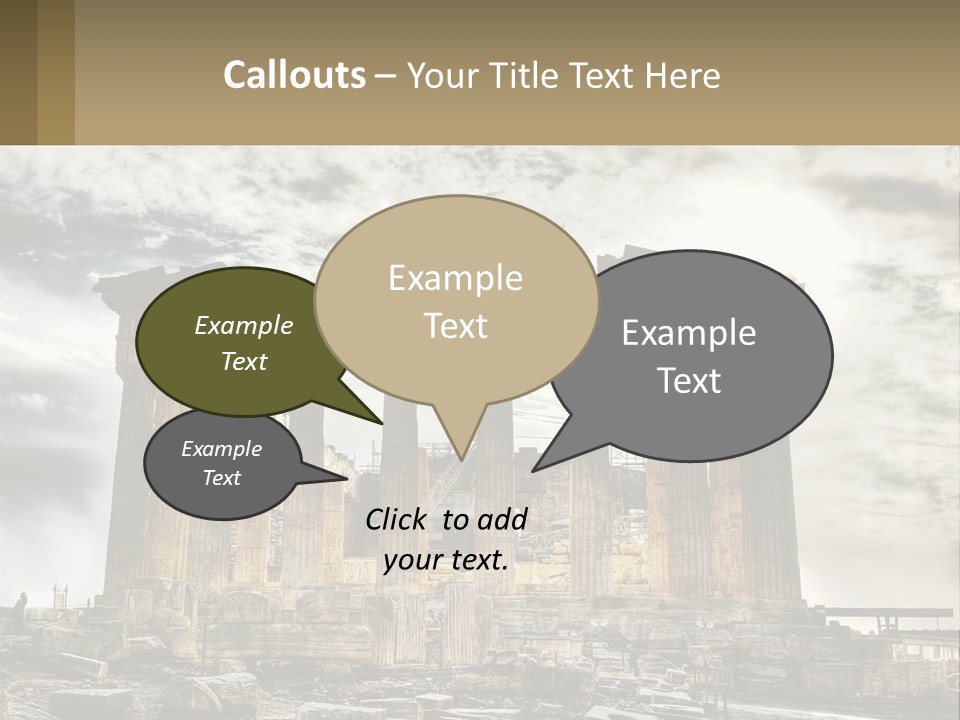 House White Heat PowerPoint Template