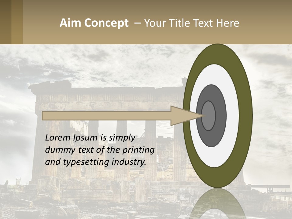 House White Heat PowerPoint Template