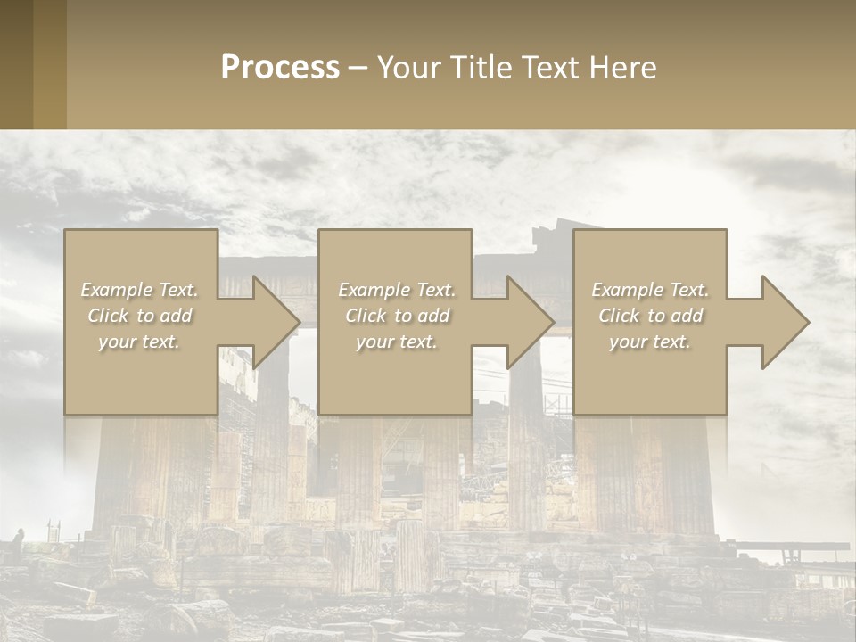 House White Heat PowerPoint Template