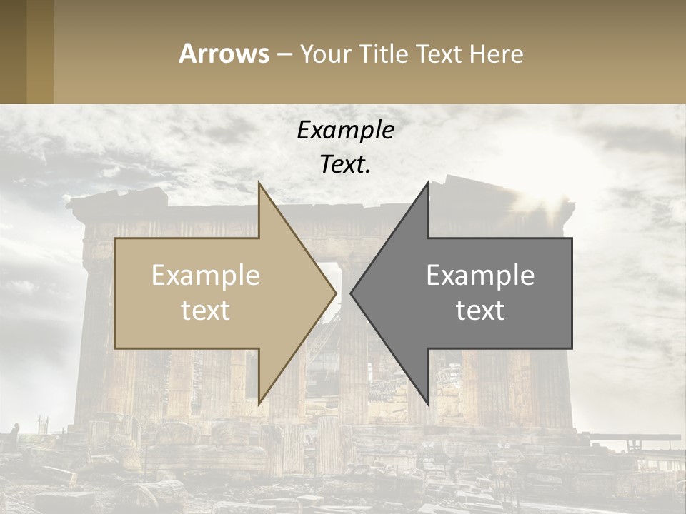 House White Heat PowerPoint Template