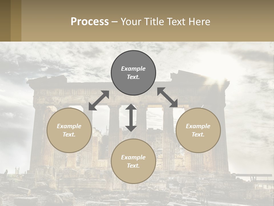 House White Heat PowerPoint Template