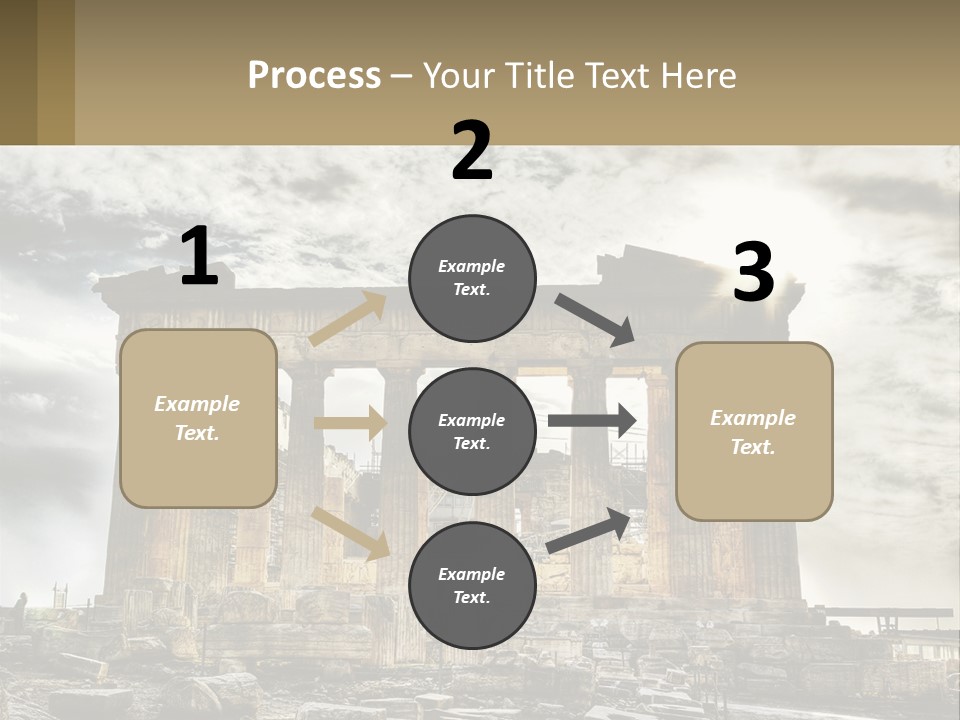 House White Heat PowerPoint Template
