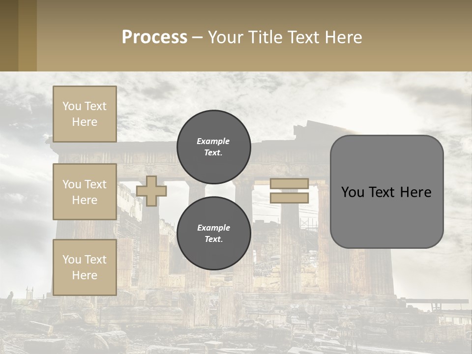 House White Heat PowerPoint Template