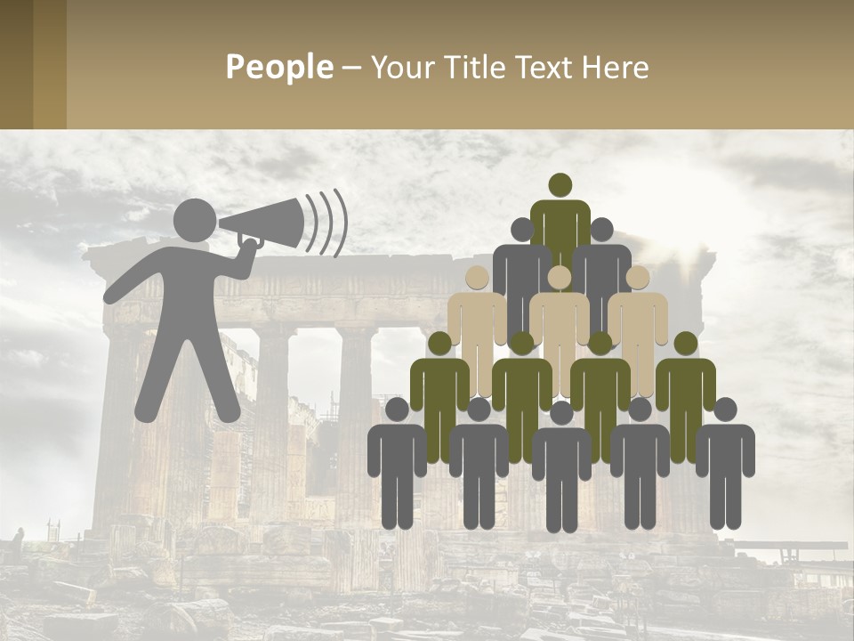 House White Heat PowerPoint Template