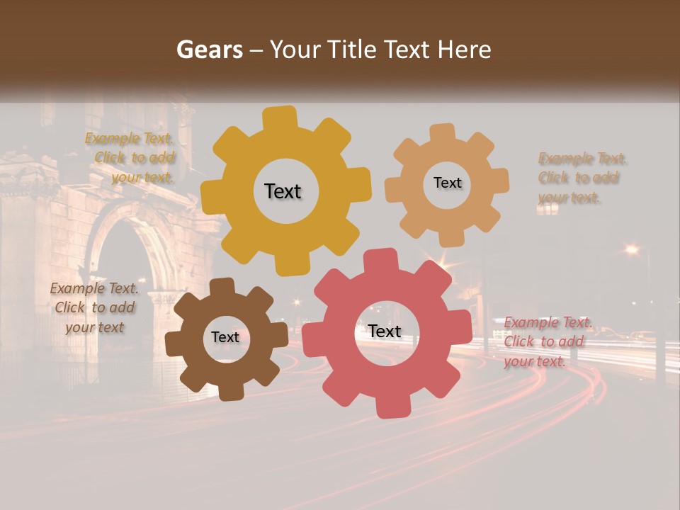 Cool Electricity Condition PowerPoint Template