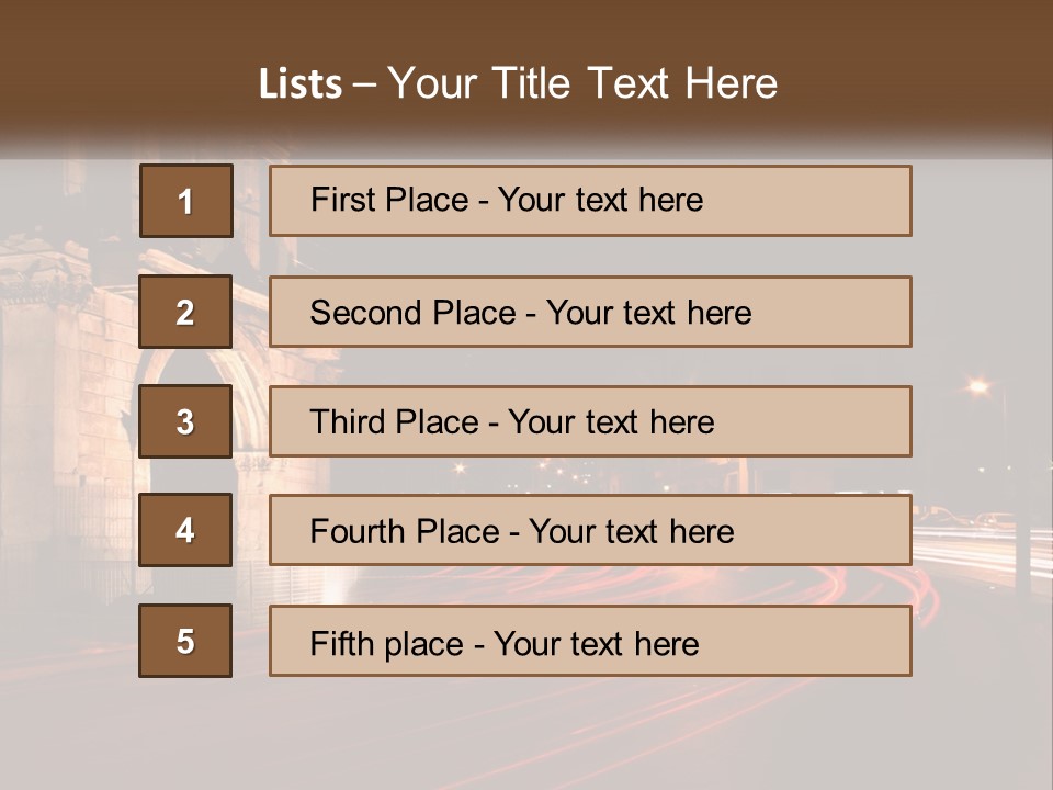 Cool Electricity Condition PowerPoint Template