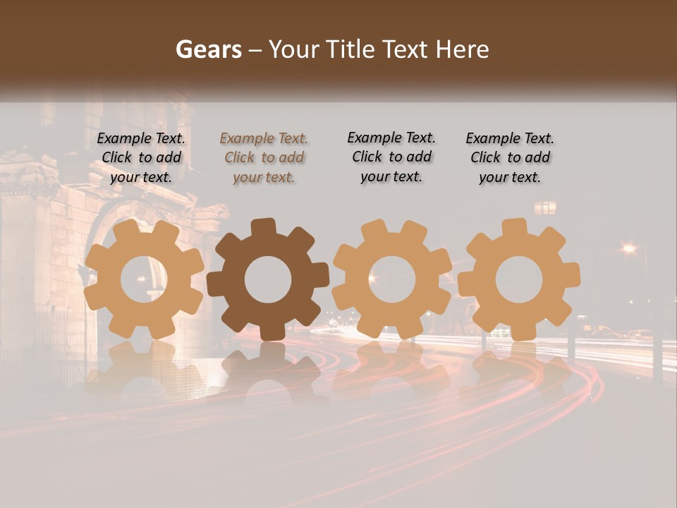 Cool Electricity Condition PowerPoint Template