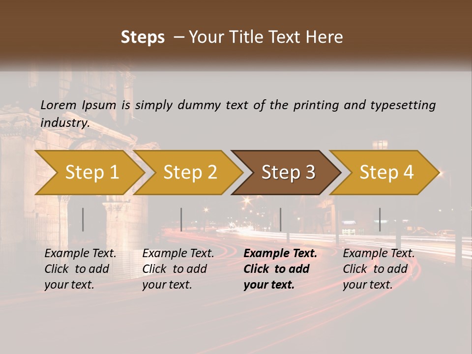 Cool Electricity Condition PowerPoint Template