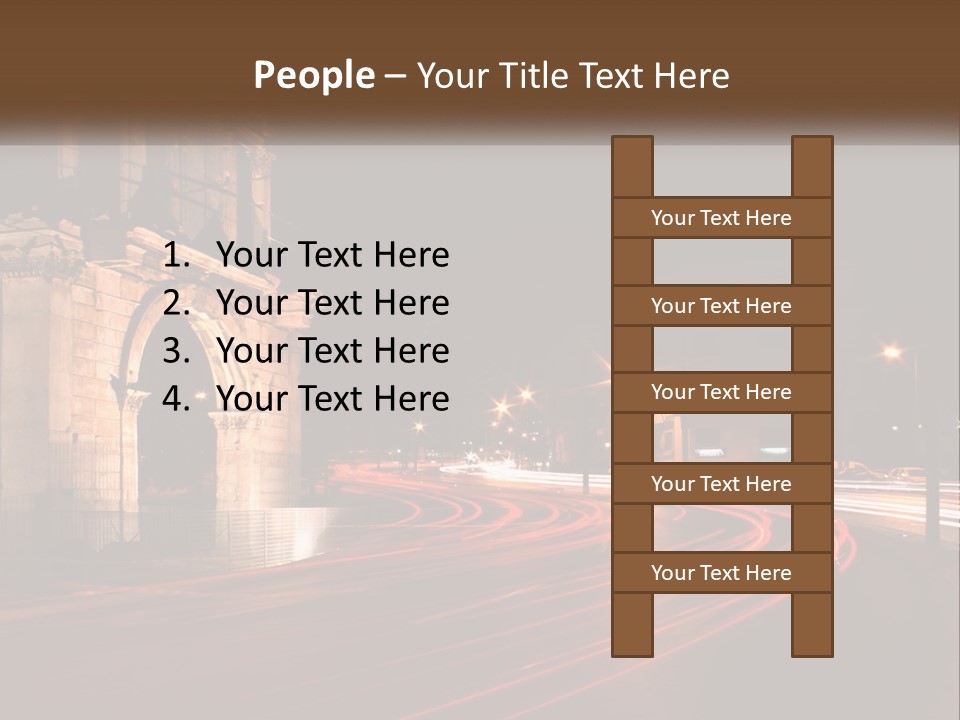 Cool Electricity Condition PowerPoint Template