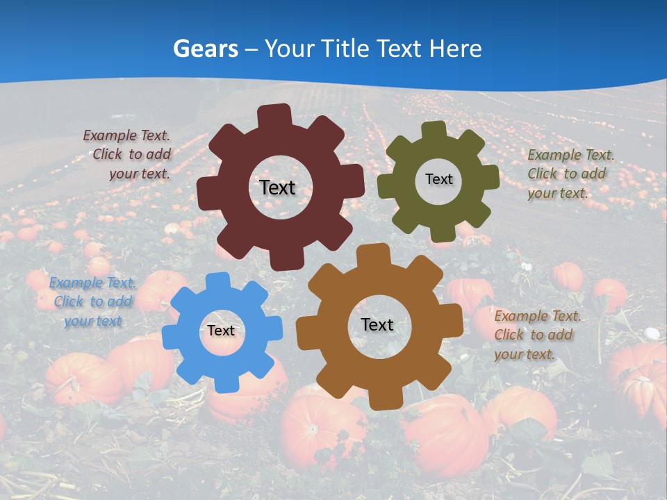 Electric Cooling White PowerPoint Template