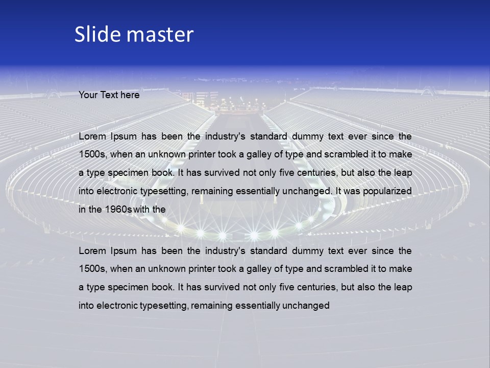 Ventilation Energy System PowerPoint Template