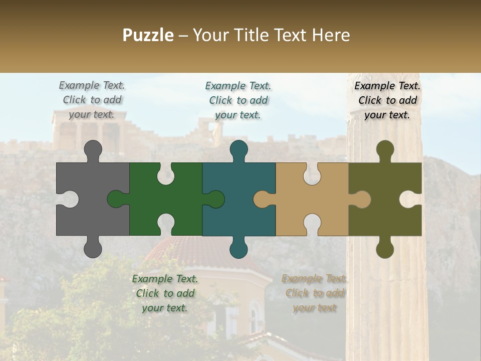 Supply Unit Heat PowerPoint Template
