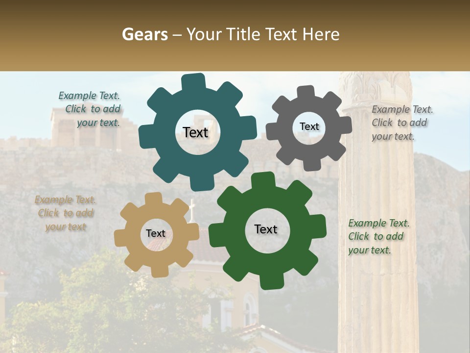 Supply Unit Heat PowerPoint Template