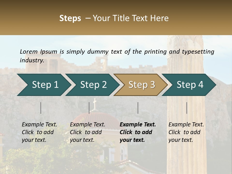 Supply Unit Heat PowerPoint Template