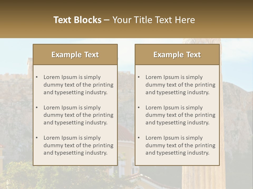 Supply Unit Heat PowerPoint Template