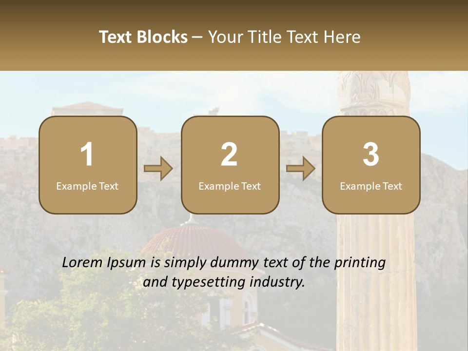 Supply Unit Heat PowerPoint Template