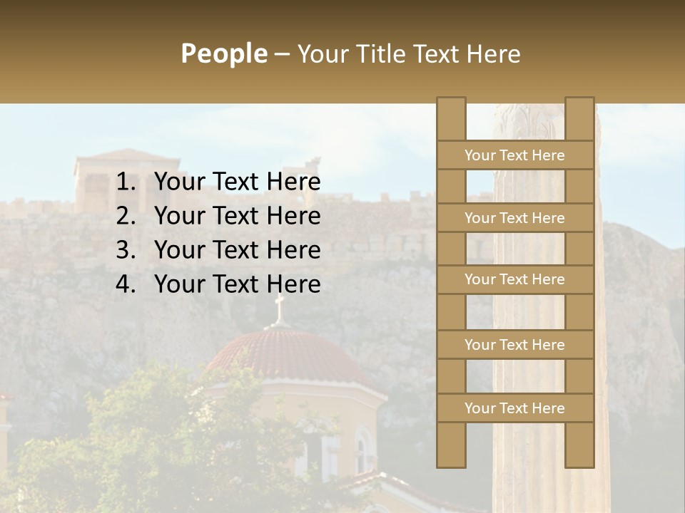 Supply Unit Heat PowerPoint Template