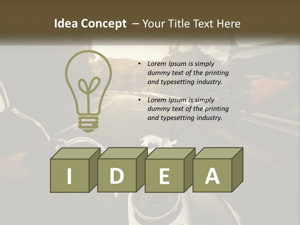 Cool Switch Energy PowerPoint Template
