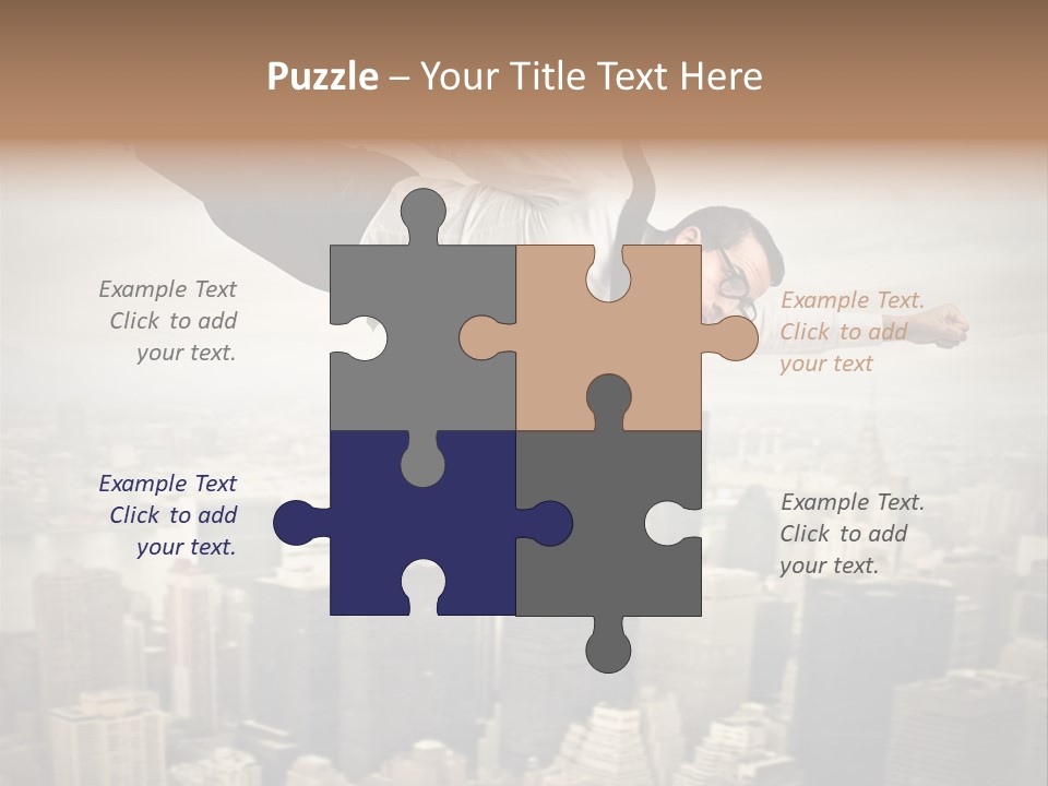 Energy Supply House PowerPoint Template