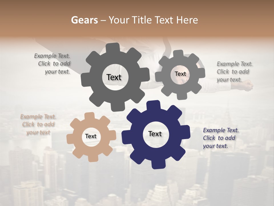 Energy Supply House PowerPoint Template