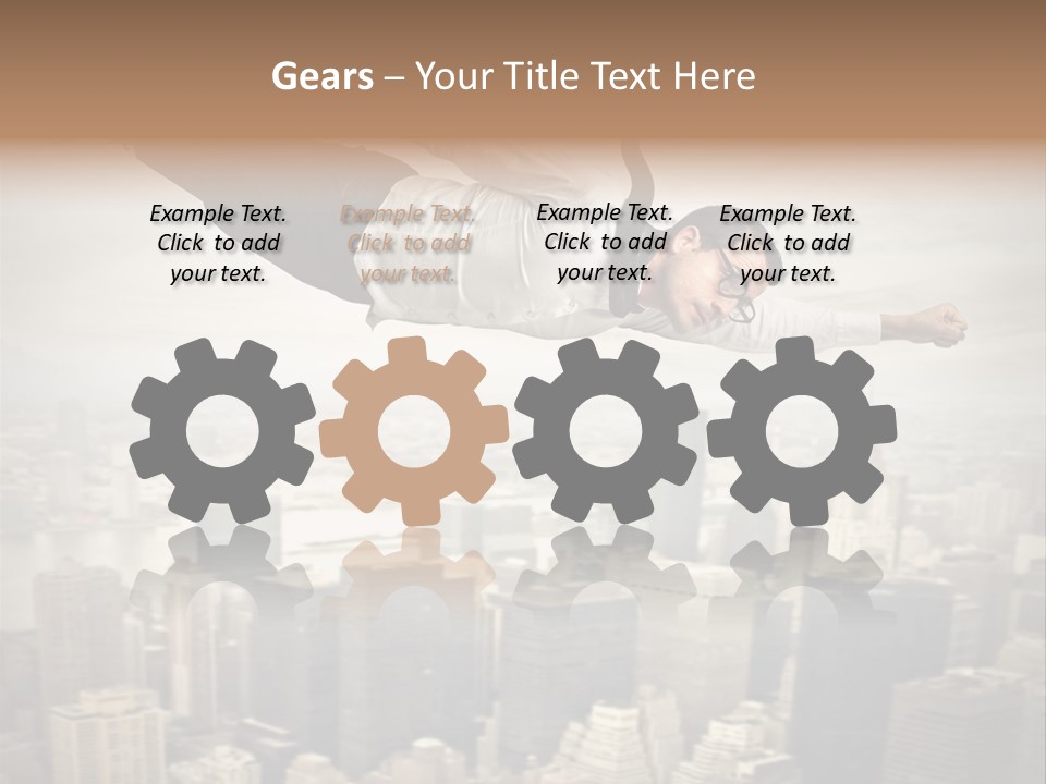Energy Supply House PowerPoint Template