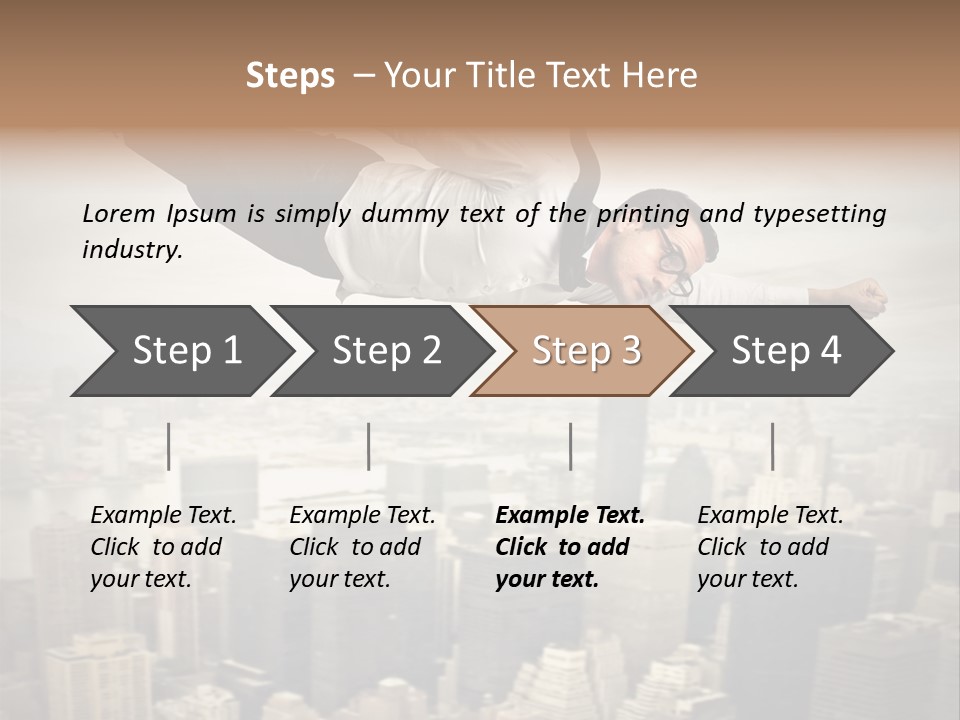 Energy Supply House PowerPoint Template