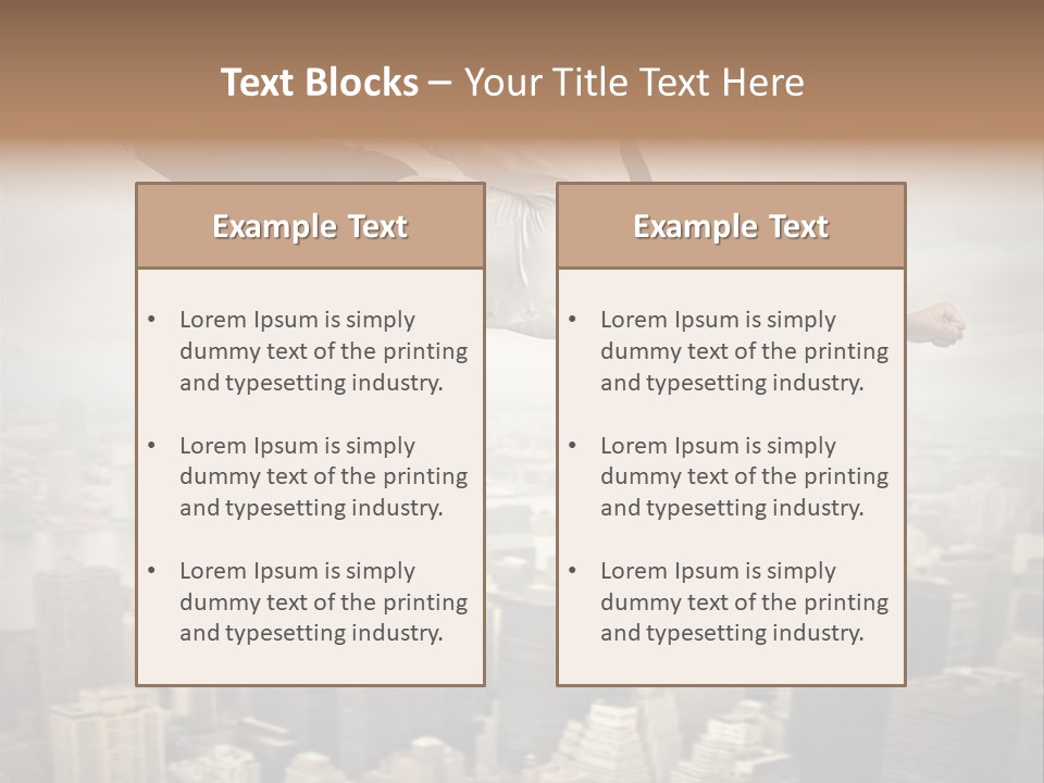 Energy Supply House PowerPoint Template