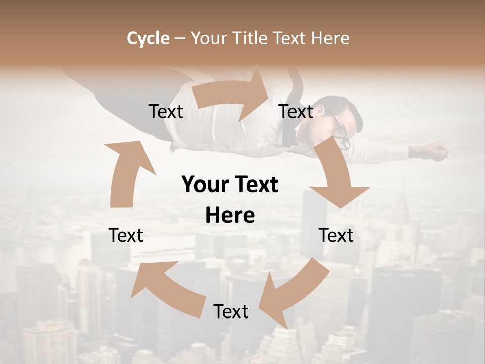 Energy Supply House PowerPoint Template