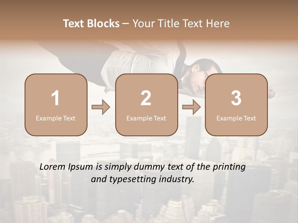 Energy Supply House PowerPoint Template