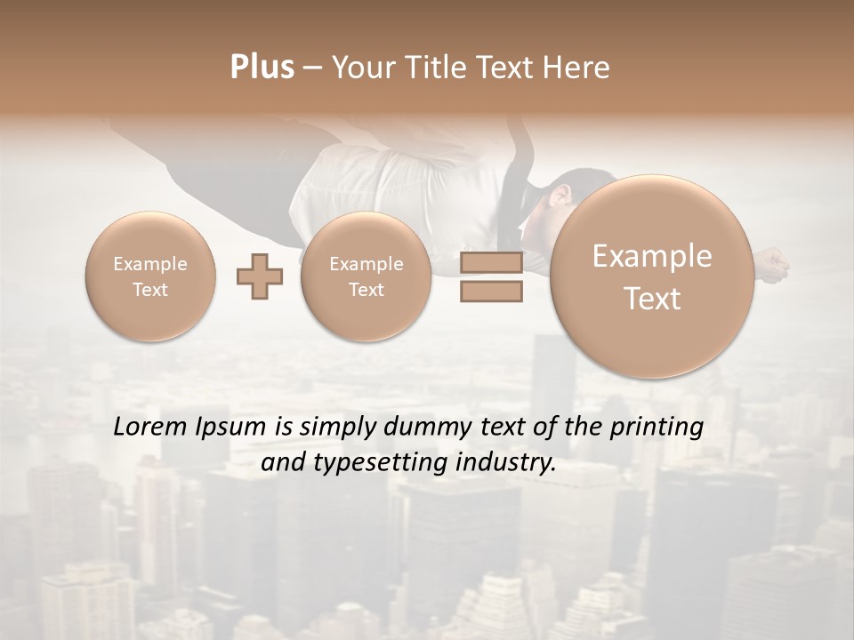 Energy Supply House PowerPoint Template