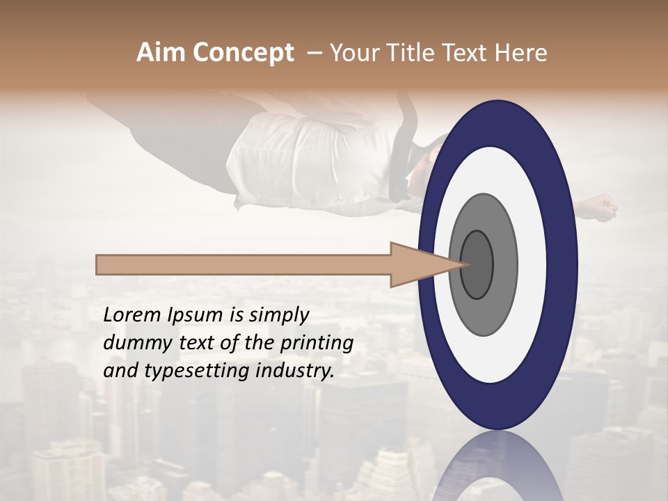 Energy Supply House PowerPoint Template