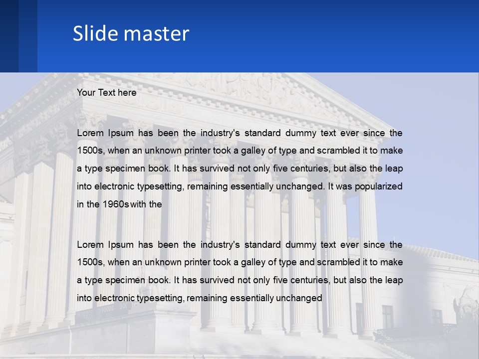 Climate Supply Technology PowerPoint Template