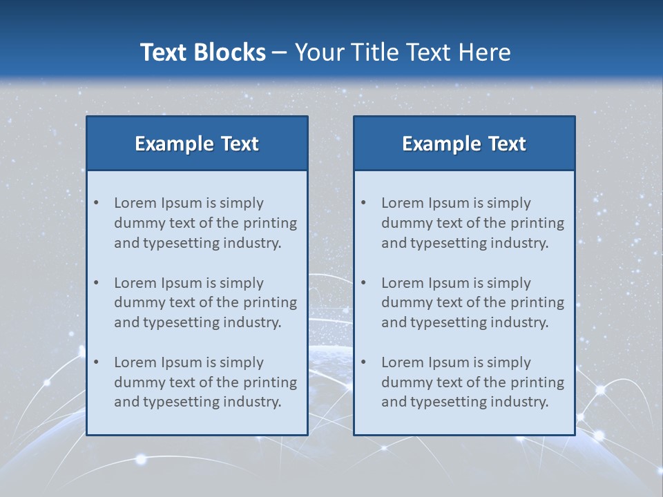 Cold Temperature Technology PowerPoint Template