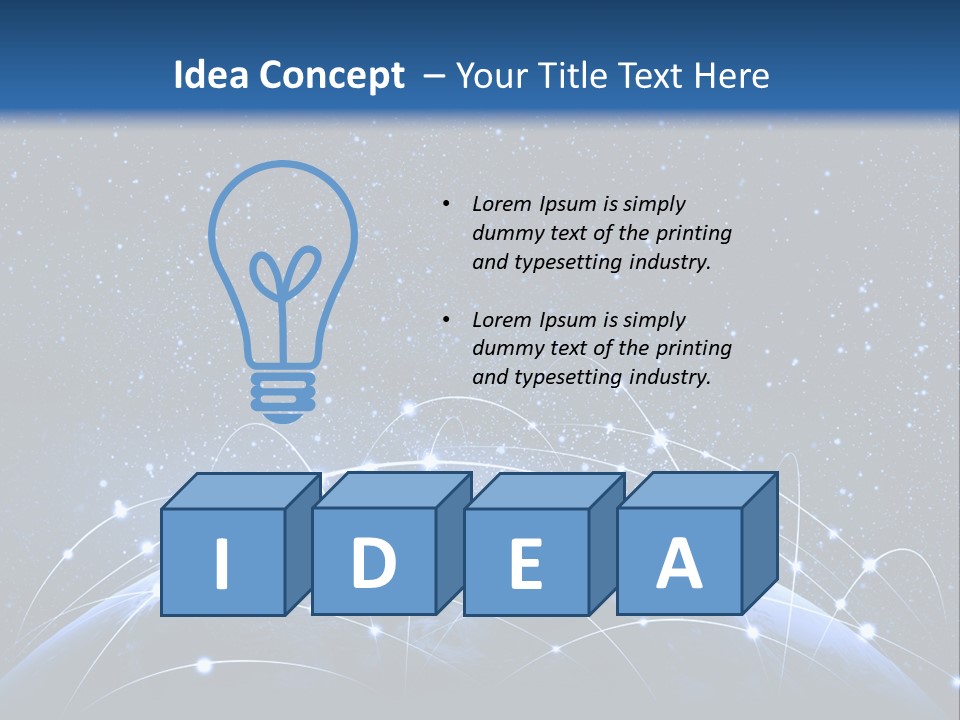 Cold Temperature Technology PowerPoint Template