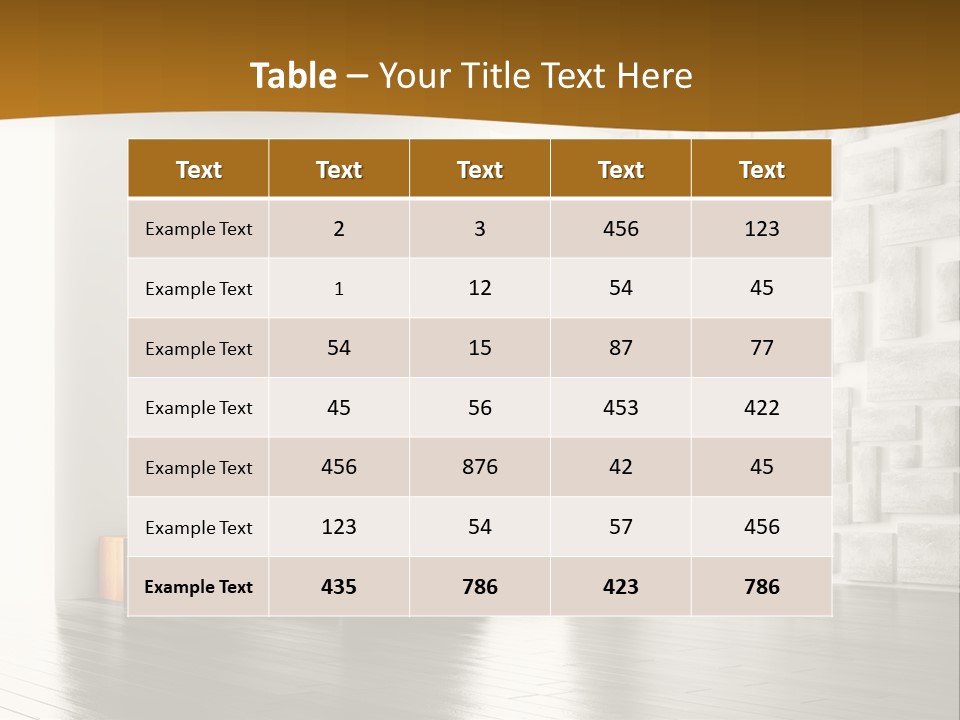 Part Condition System PowerPoint Template